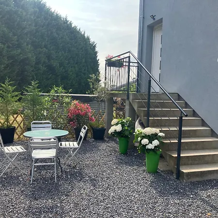 아파트 St Nicolas Ancien Corps De Ferme Horticole *